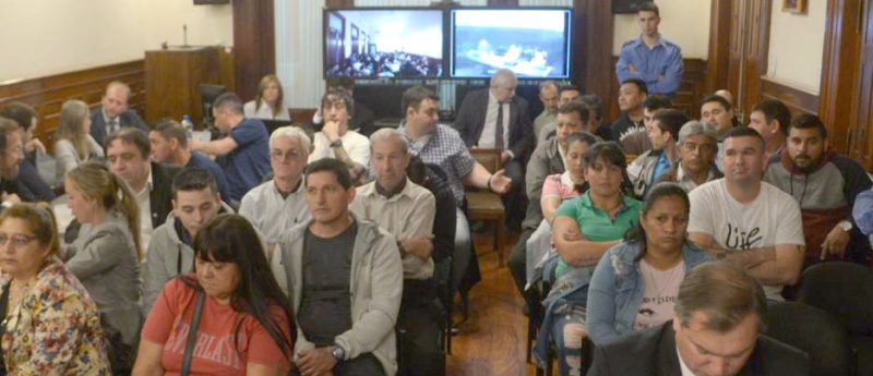El Colegio de Abogados propone mudar el juicio a Varisco y Celis